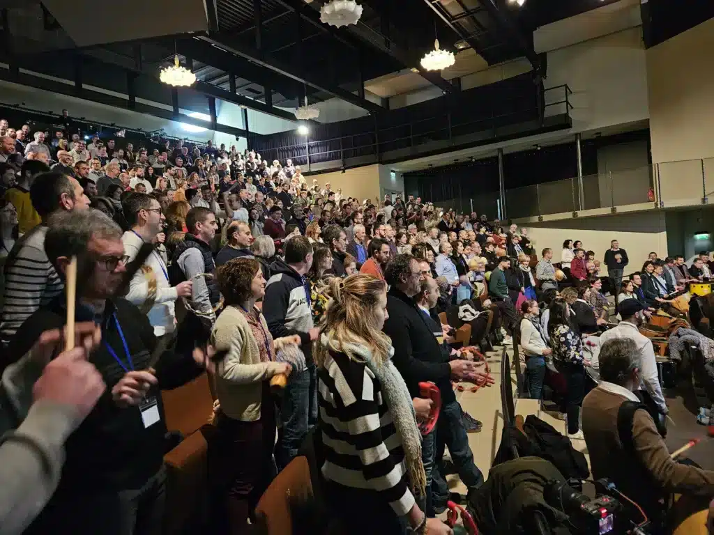 team building percussion fanka