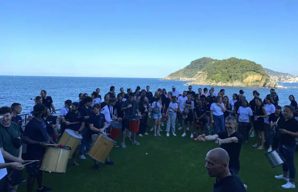 team building percussion fanka