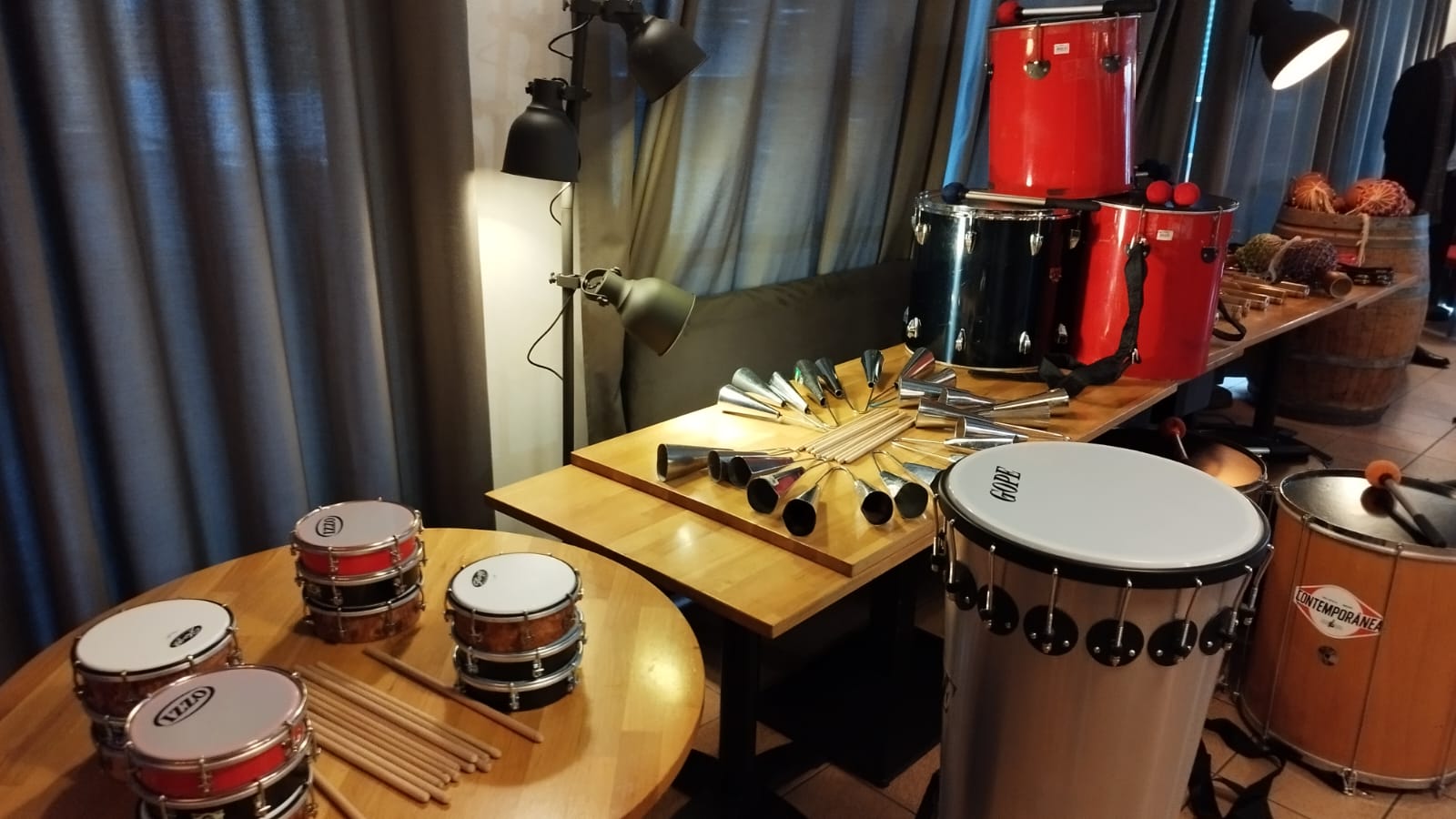 team building percussion fanka