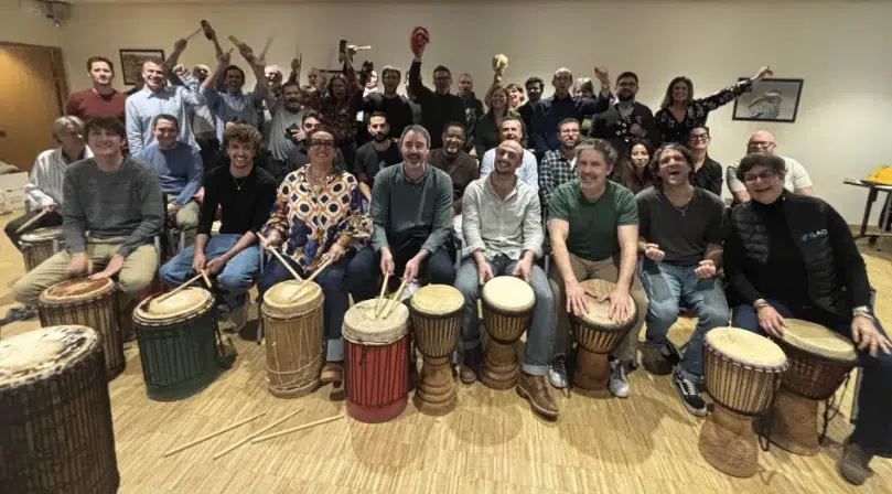 Exemple de team building percussion Fanka – La Rochelle