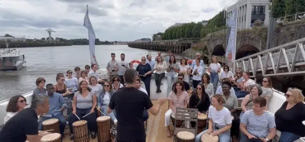Exemple de team building percussion Fanka – Nantes